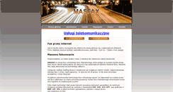 Desktop Screenshot of esiptel.eu